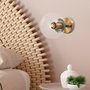 Opviq Lámpara de pared vintage Atmaca - 10235 en cobre